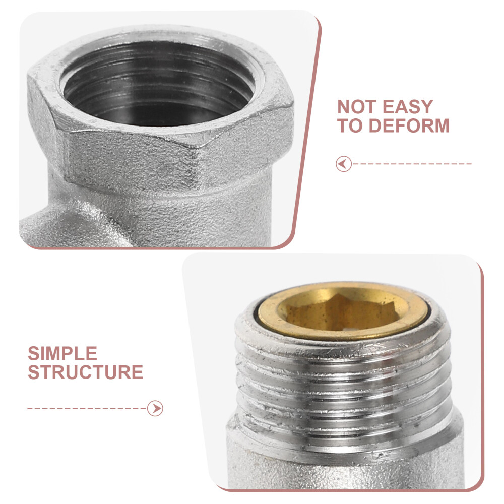 0.8mpa Brass Plated Water Heater Relief Water Heater Pressure Relief