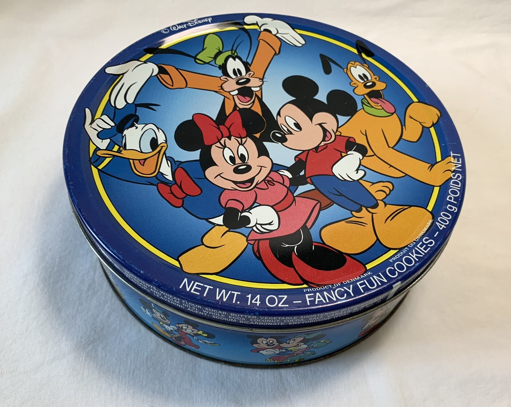 Collector Tin, Disney, Denmark, Character Cookies (empty tin)