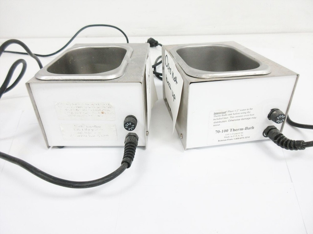 2x SCIENCE FIRST THERM-BATH 70-100 ~ PARTS ONLY