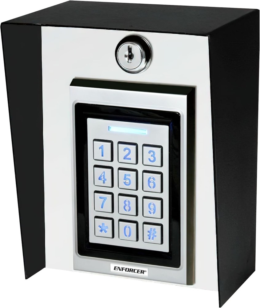 SECO-LARM SK-B941-PQ Bluetooth Post-Mount Keypad/Proximity Reader - App-Based
