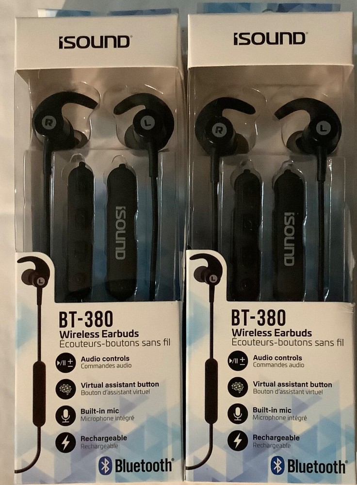 iSound BLUTOOTH WIRELESS EARBUDS BT-380