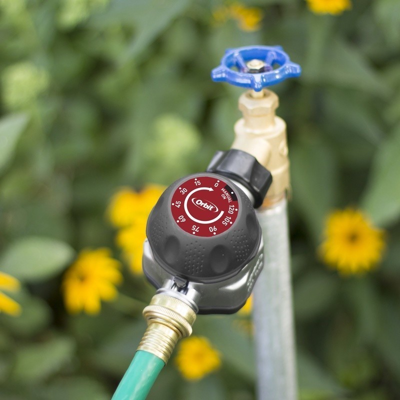 Mechanical Outdoor Hose Watering Timer Automatic Controller Durable Metal Design