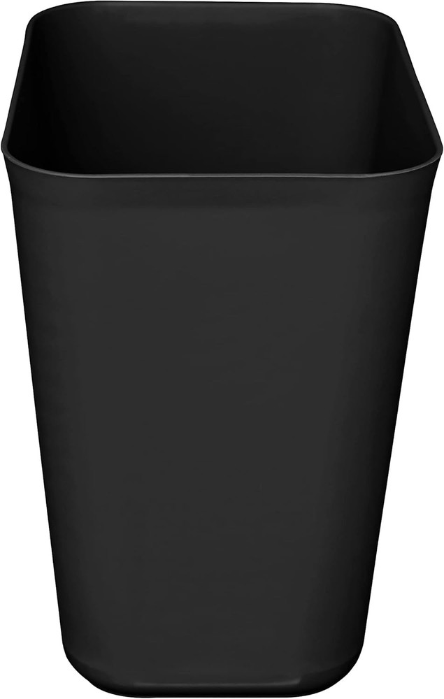 3.5 Gallons /13.5 Liter Efficient Plastic Trash Can Garbage Bin Wastebasket