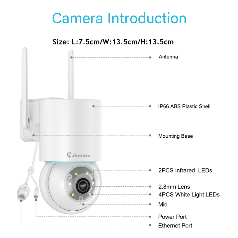 Wireless Surveillance Camera System Night Vision Plug-in Camera 10CH 5MP Record