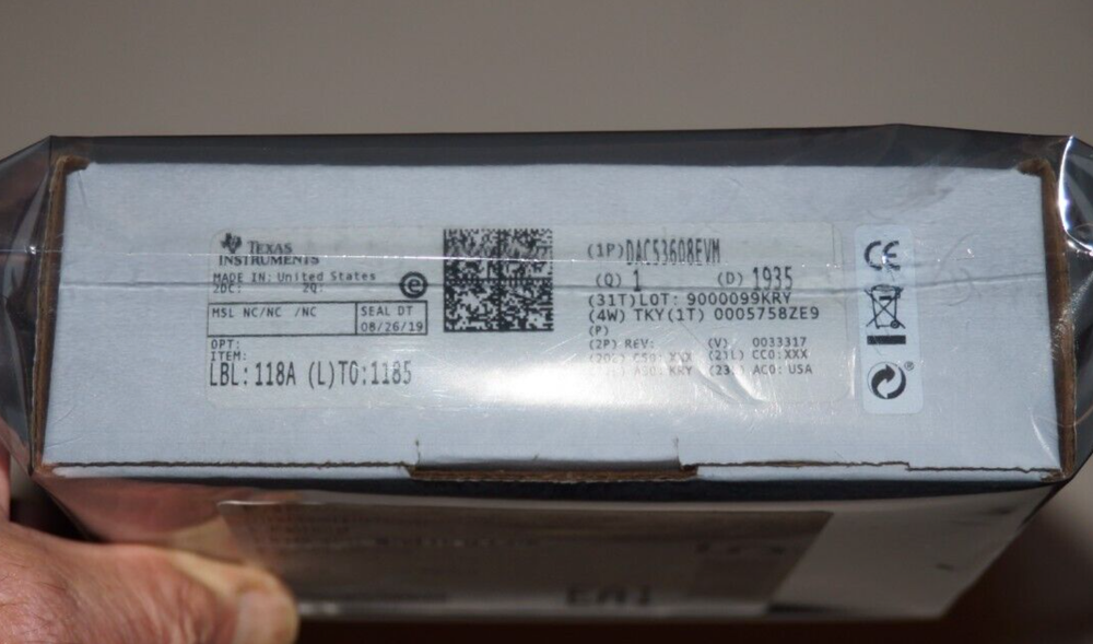 ※ Authentic TI ※ DAC53608EVM ~ 8CH EVM Data Conversion IC Development Evaluation
