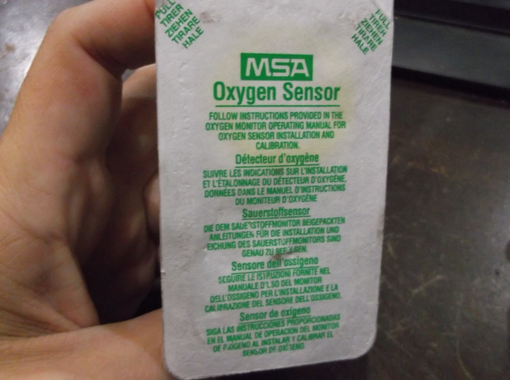 NEW IN PKG MSA 457621 OXYGEN SENSOR (BIN135)