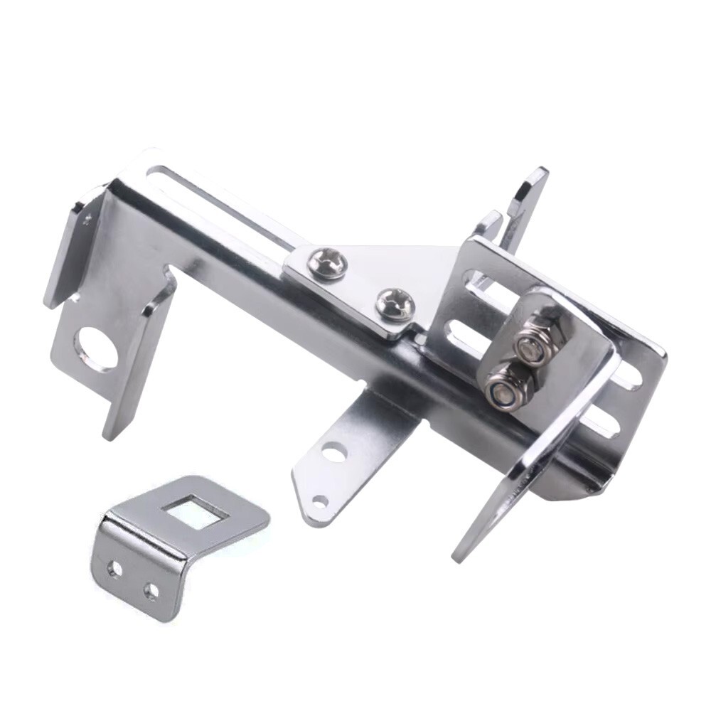 Throttle Cable Kickdown Bracket Kick Down for SBC BBC Holley Chrome