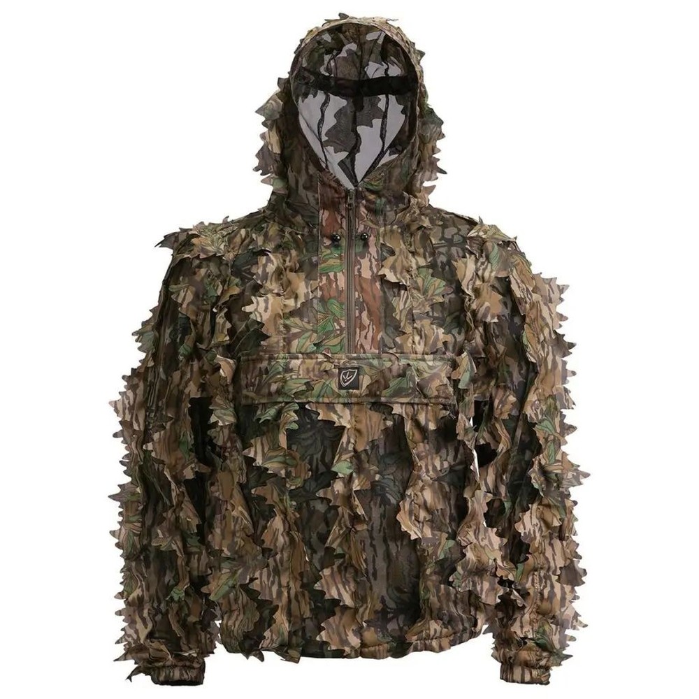 Finisher Leafy Pullover Jacket Mossy Oak Greenleaf LG/XL