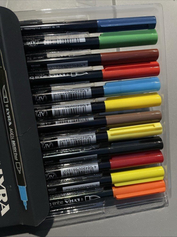 Lyra Aqua Brush Duo 12 Pack