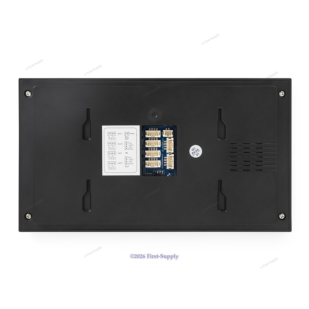 HOMSECUR Intercom Master Unit For Video Door Phone Allows Two-way Communication