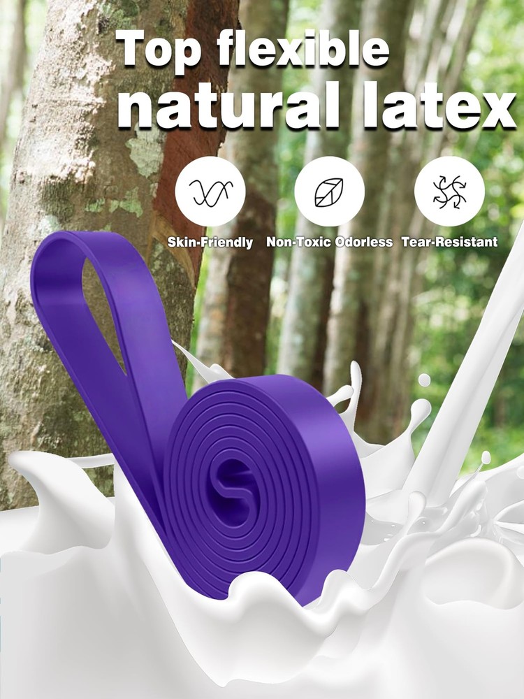 Resistance Bands Set for Pull Up Assistance, Exercise Workout Bands Set with ...