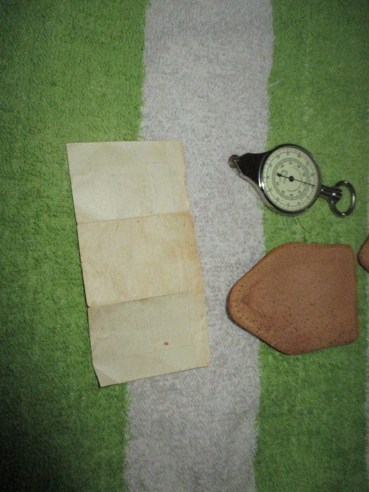 HOFFRITZ Germany Opisometer NAUTICAL Kilometers Miles Map Measurer