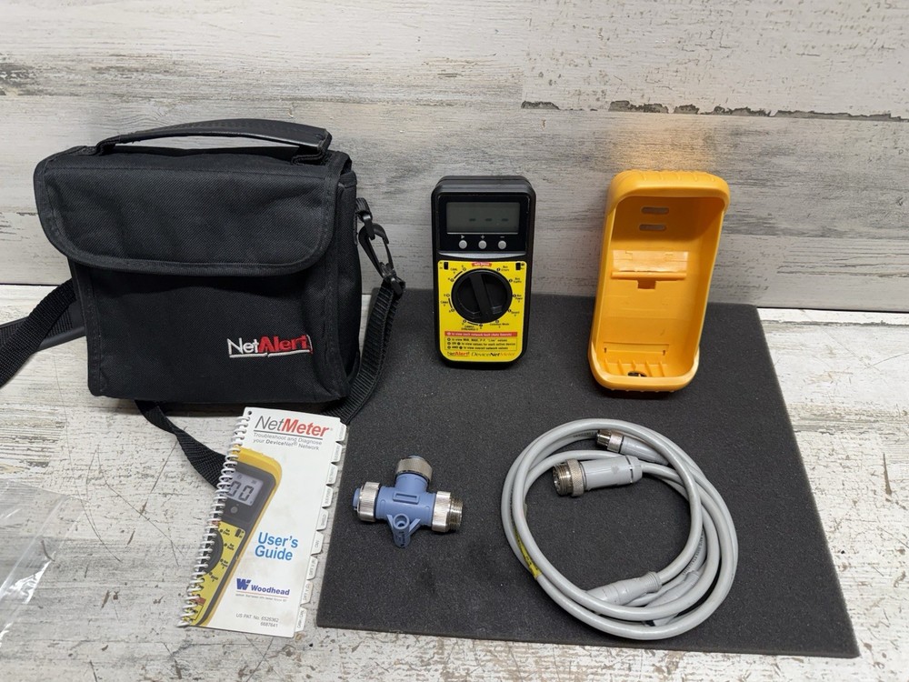 Woodhead DN-MTR NetAlert! DeviceNet NetMeter Diagnostic Tool Nice