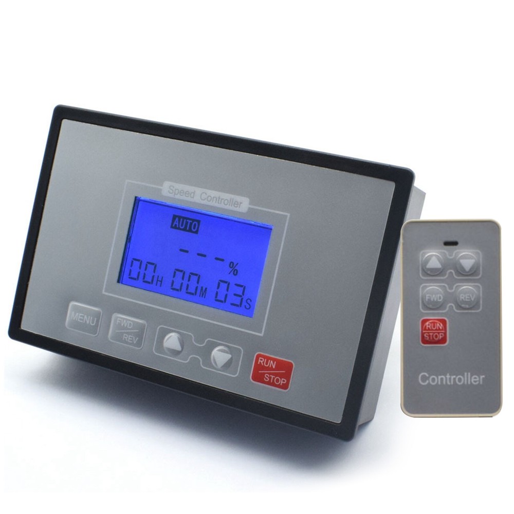 Speed Controller 60A PWM DC Motor Timing Reversible Remote Control LCD-Displayy