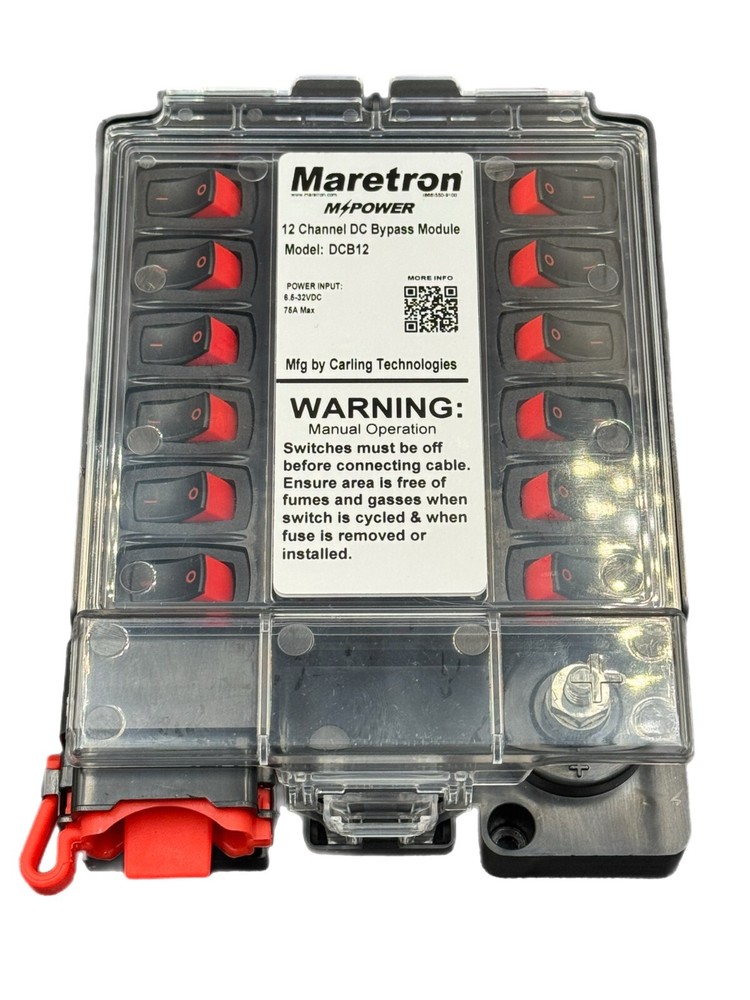Maretron MPower  CBMD12 12-Channel Optional Bypass Module