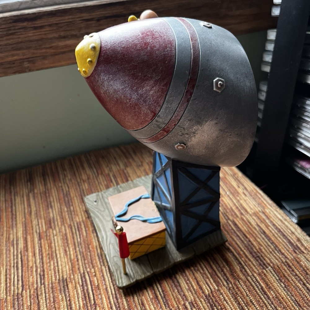 CURIOUS GEORGE ROCKET Bookends By Vandor Original 1997 Read