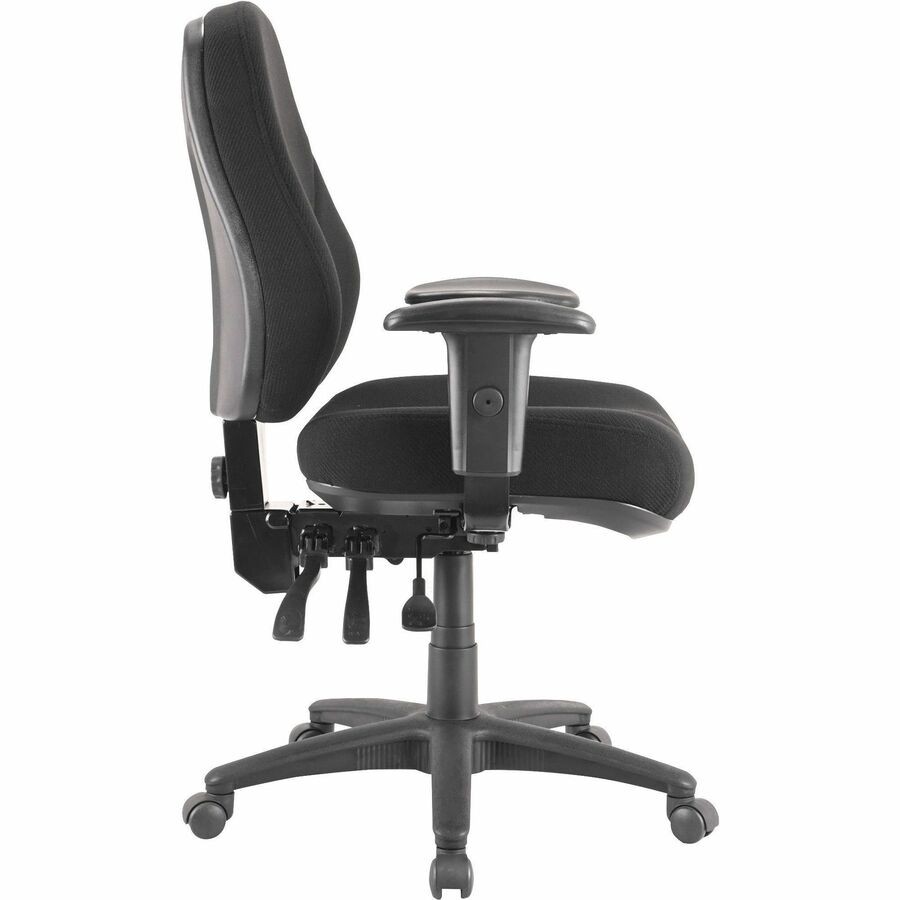Lorell LLR81103 Baily High-back Multi-task Chair Black