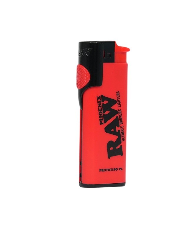 Raw rolling paper single Size 70/45 Pre Rolled Cone + Lighters