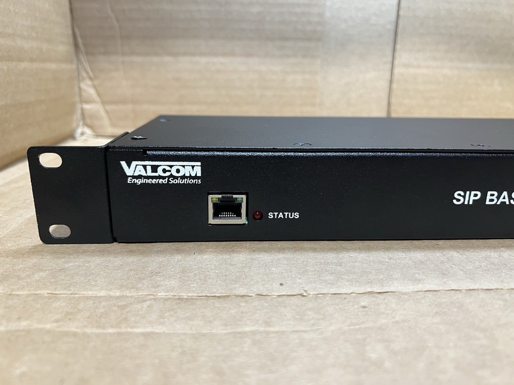 Valcom VE201A SIP Based Paging Gateway, 1 Analog Output *Refurbished*