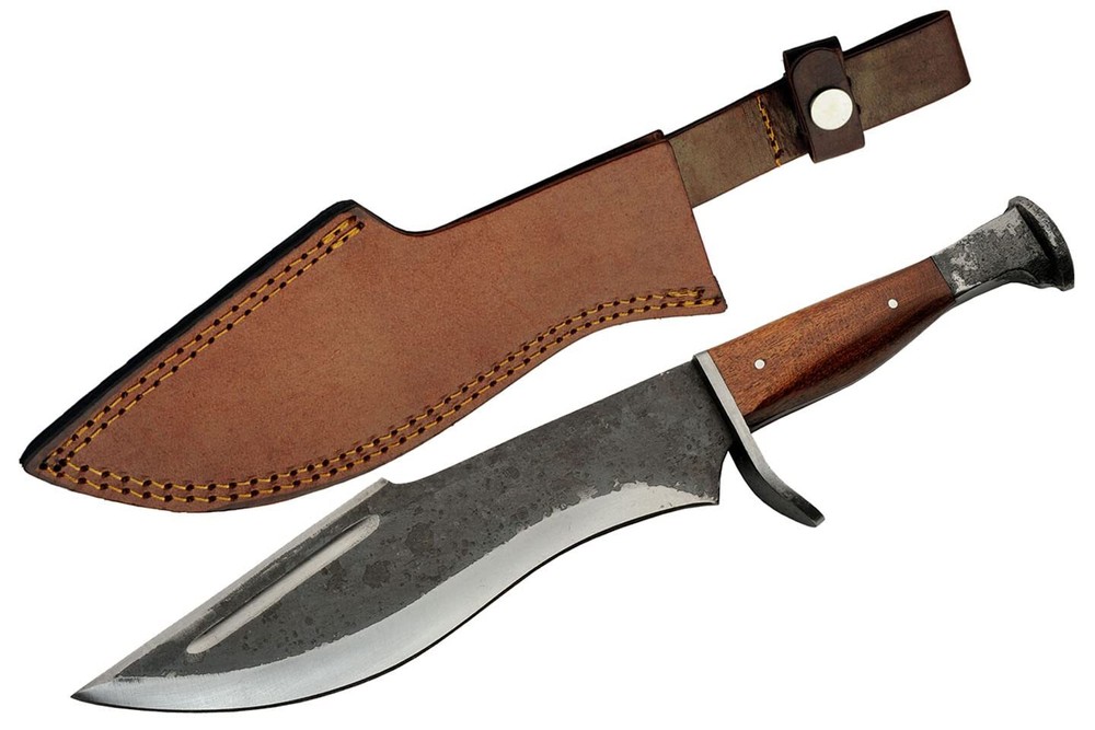 New Rite Edge Forged Leaf Hunter Fixed Blade Knife HS-7901