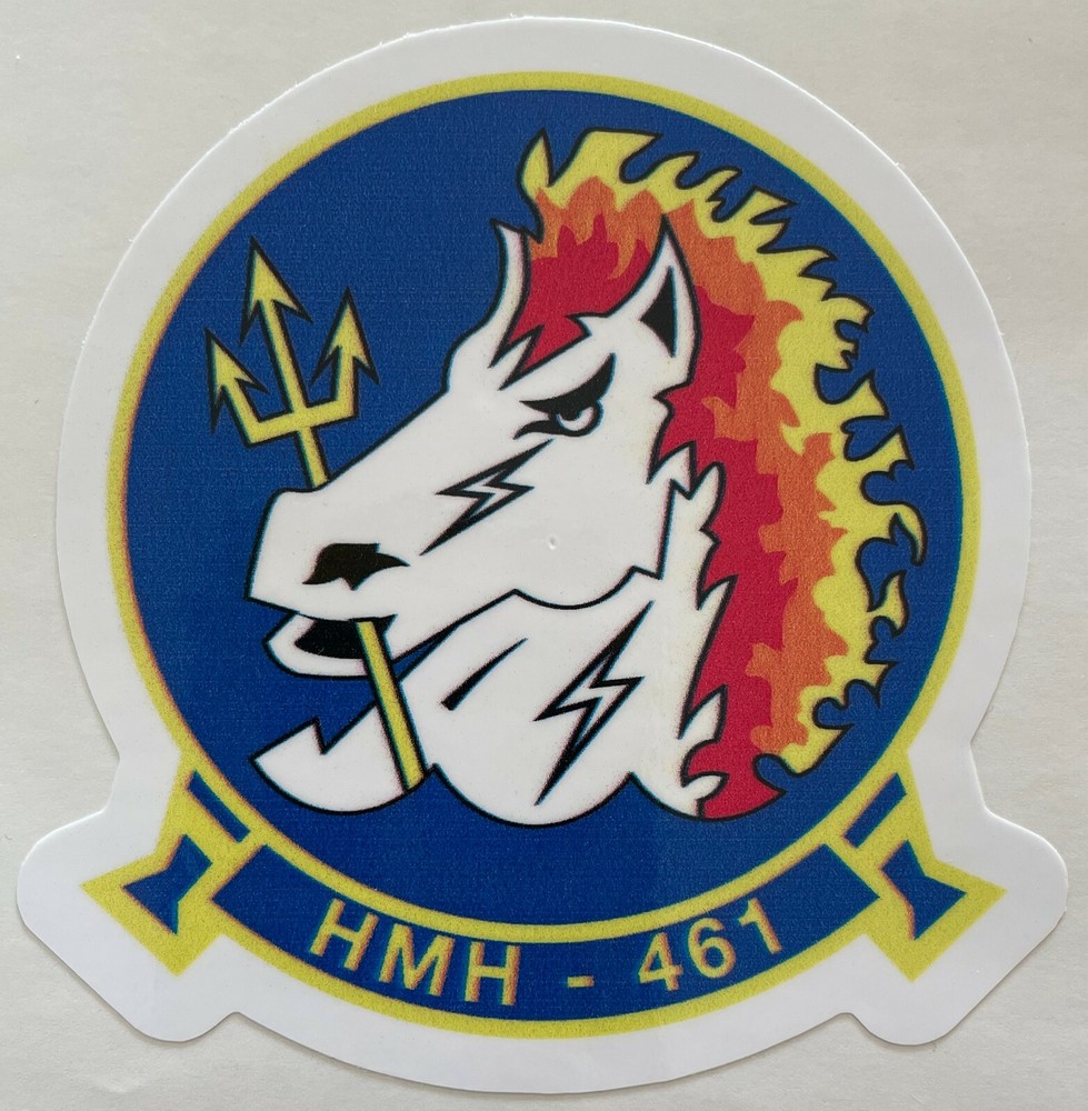 USMC HMH-461 Squadron Sticker Waterproof New D841