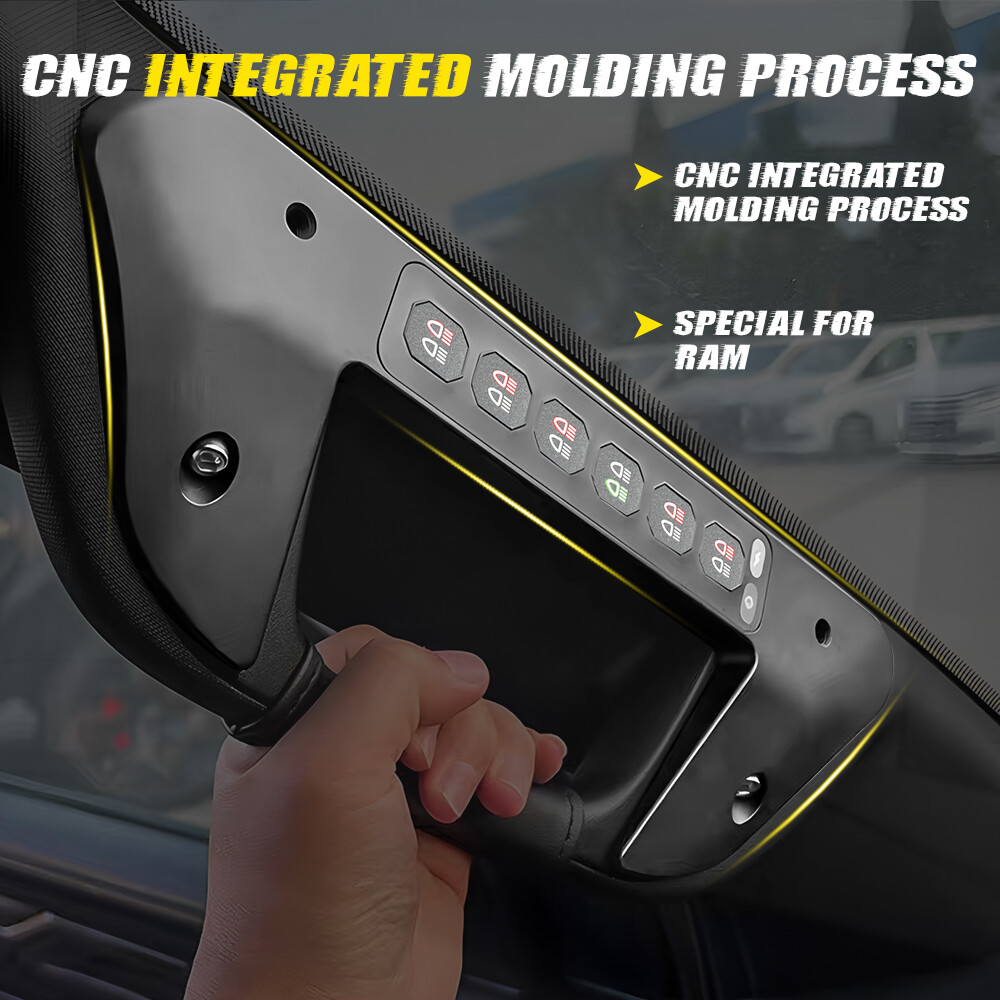 For Dodge Ram 1500 Grab Handle Wireless Auxiliary SwitchPanel 6Gang Relay System