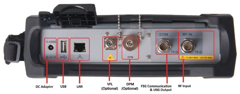 Deviser DS2800 Digital TV Spectrum Analyzer, Charger & Carrying Case