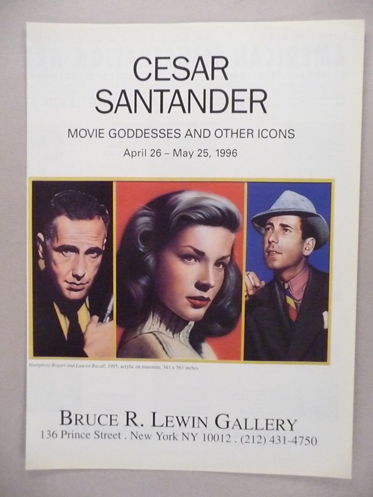 Cesar Santander MAGAZINE AD - 1996