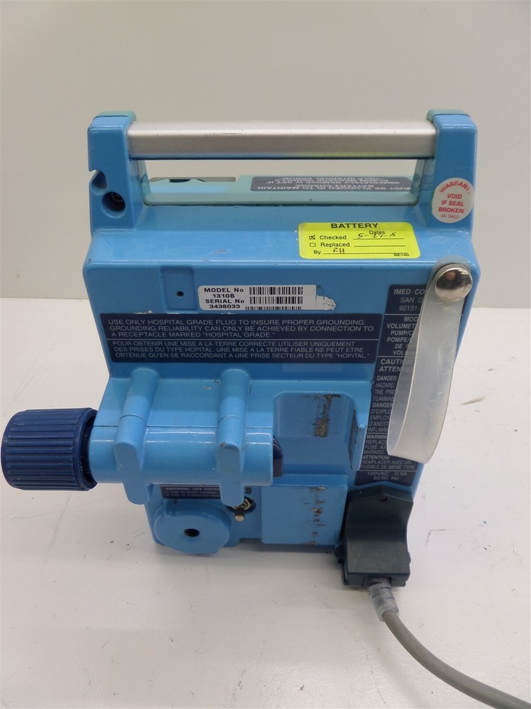 IMED 1310B Gemini PC-1 Volumetric Infusion Pump