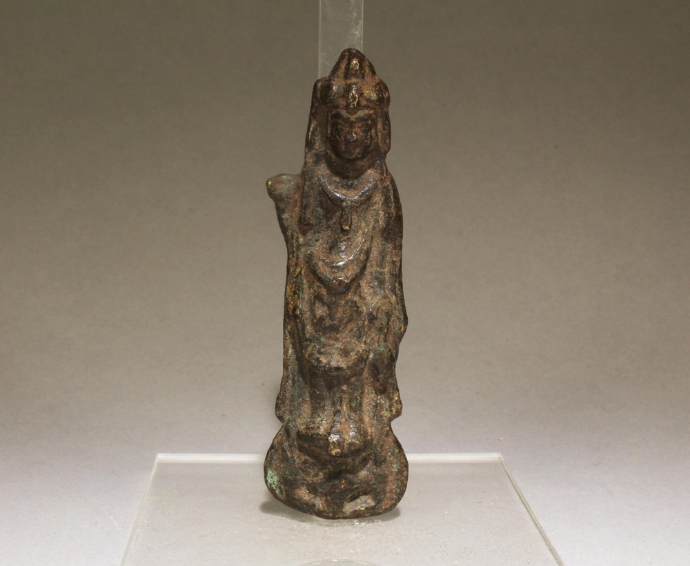 A Set of 3 Bronze Buddha Ornaments