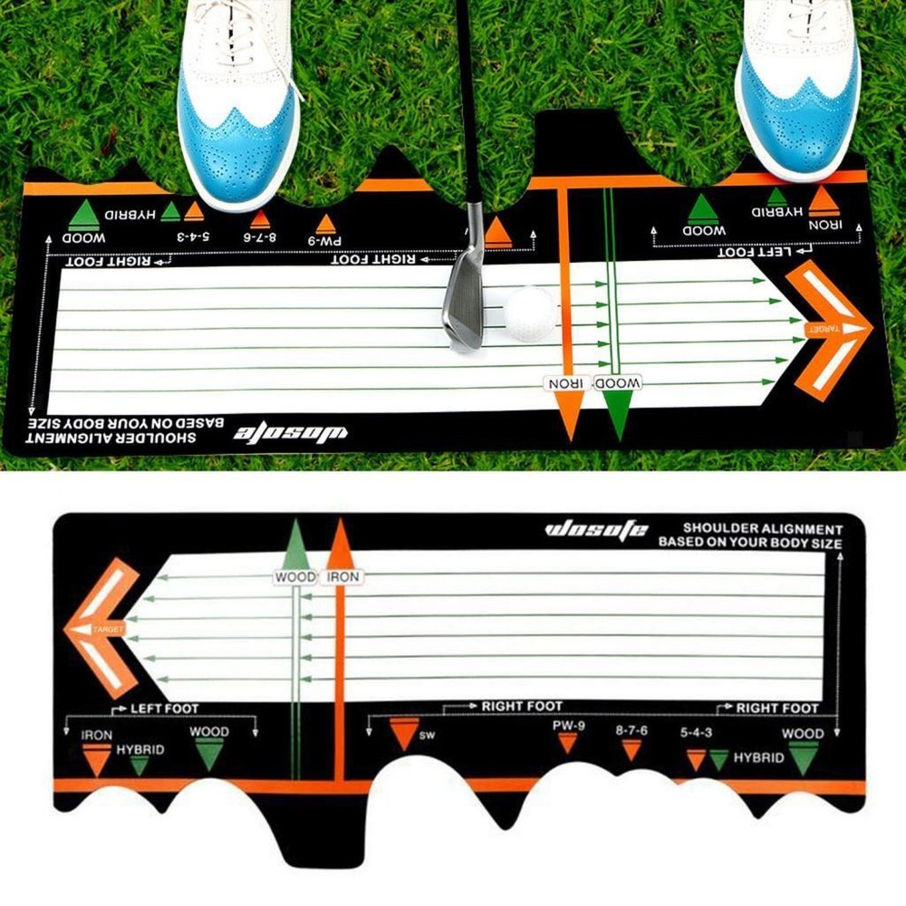 Golf Exercise Sky Mat, Golf-swung-exercise Control Mat for Hit Detection, Golf