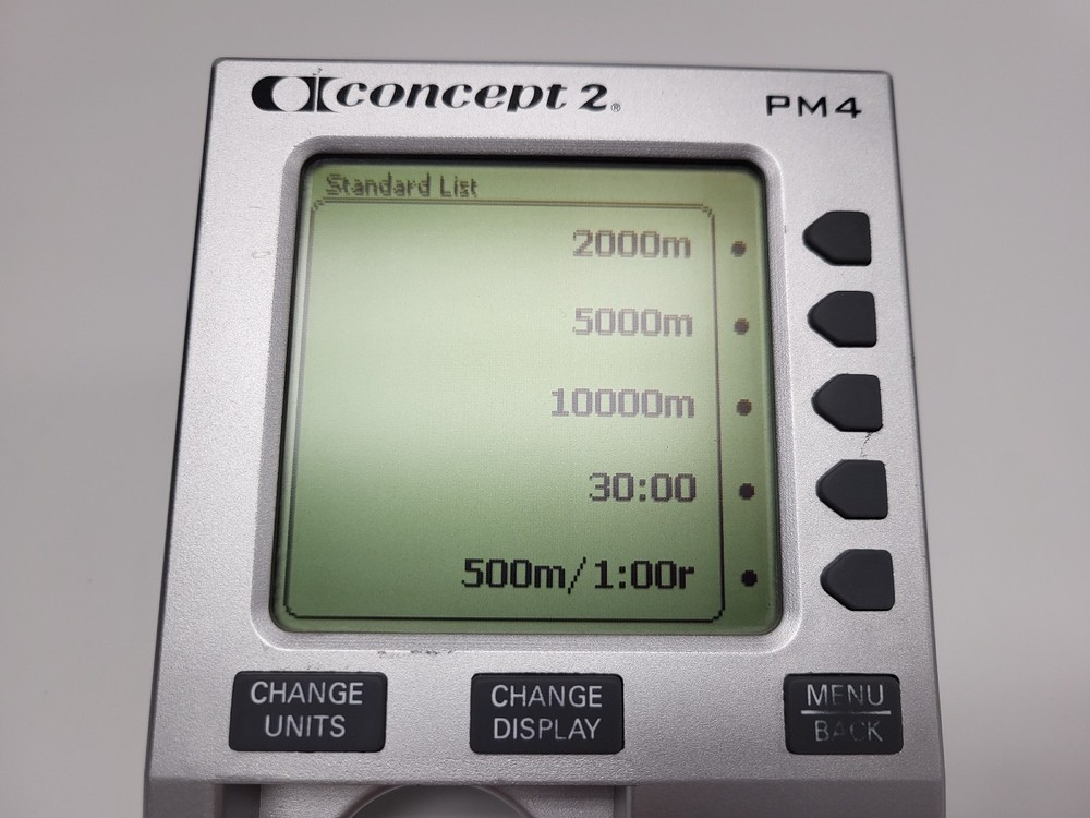Concept2 PM4 Performance Monitor for Rowing Machine