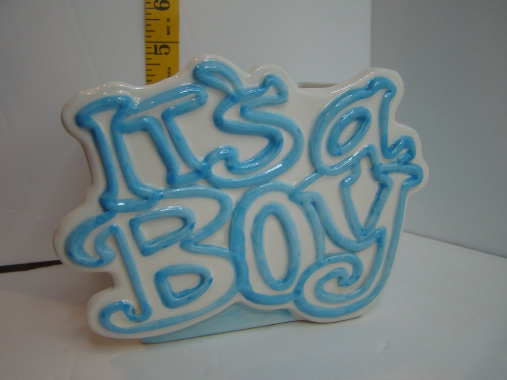 It's A Boy Planter 4 x 5