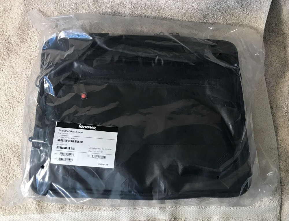Lenovo Travel Case, Thinkpad Basic Case, also for Laptops, 43R9113, Lockable,NEW