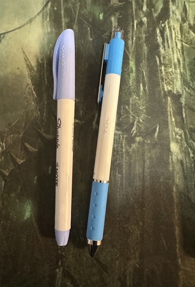 TUL pen and Sharpie set, various colors