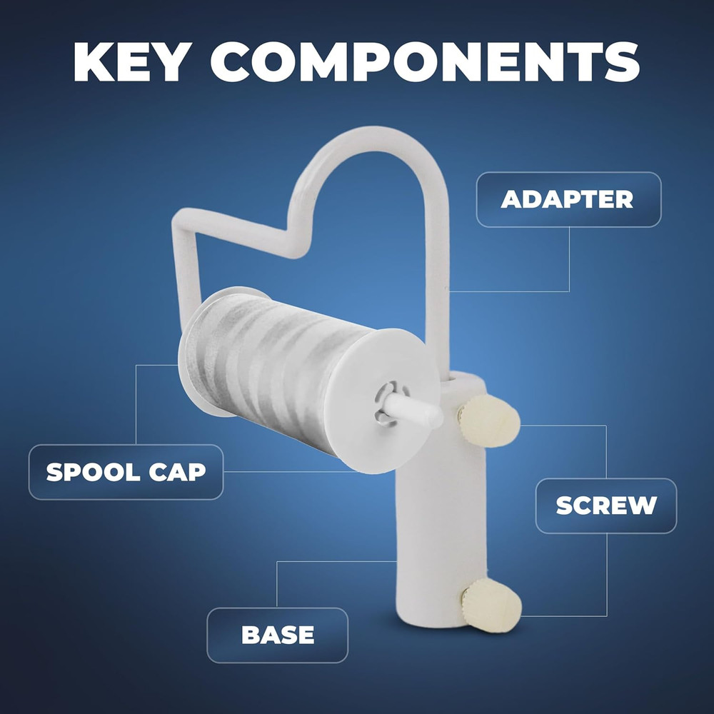Thread Easy Spool Pin Adapter Universal Spool Holder Thread Stand for Sewing Mac