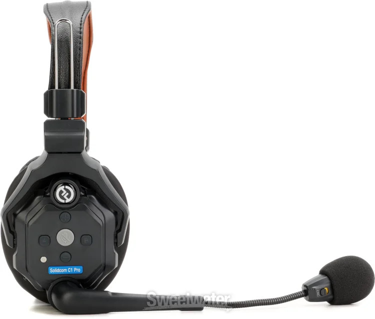 Hollyland Solidcom C1 Pro Wireless Intercom System - 4 Double-ear Headsets