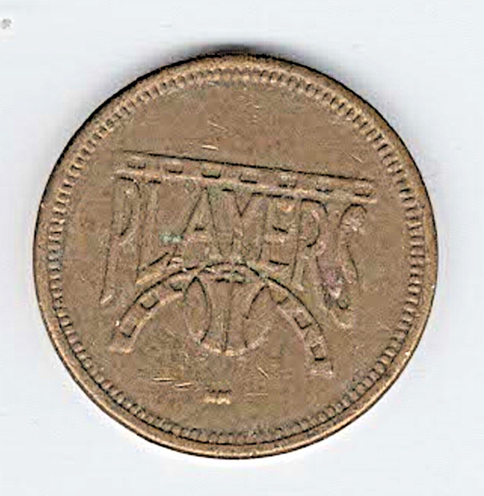 VINTAGE - PLAYERS - ARCADE TOKEN (DEFUNCT)