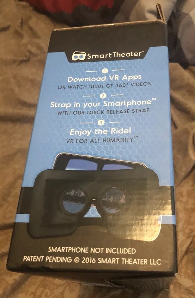 Virtual Reality Headset for SmartPhones (Black)