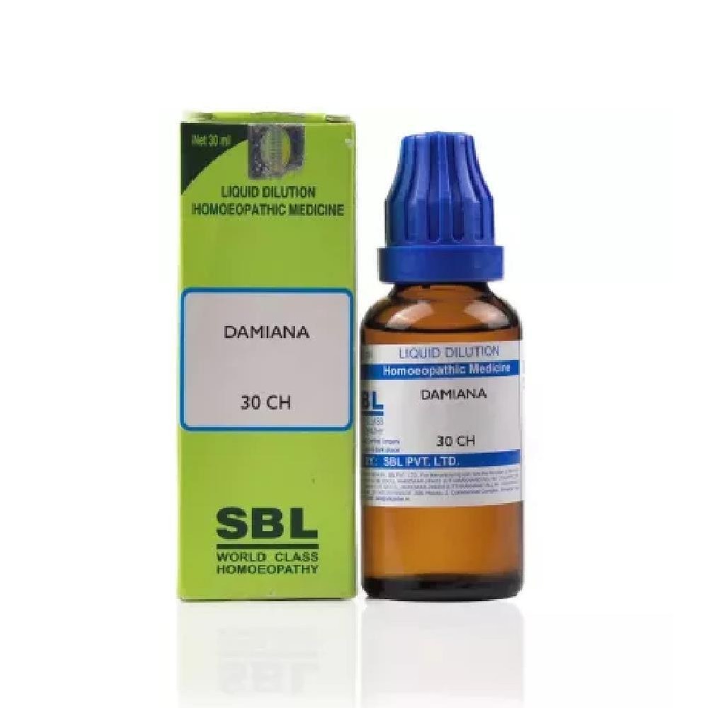 SBL Homeopathic Damiana (30 ML / 100 ML) (Select Potency)
