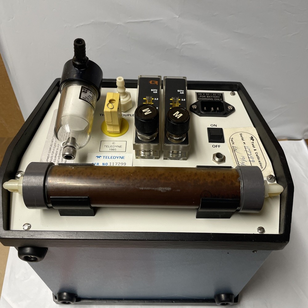TELEDYNE ANALYTICAL INSTRUMENTS MAX5 PORTABLE COMBUST ANALYZER *PLEASE READ* W92