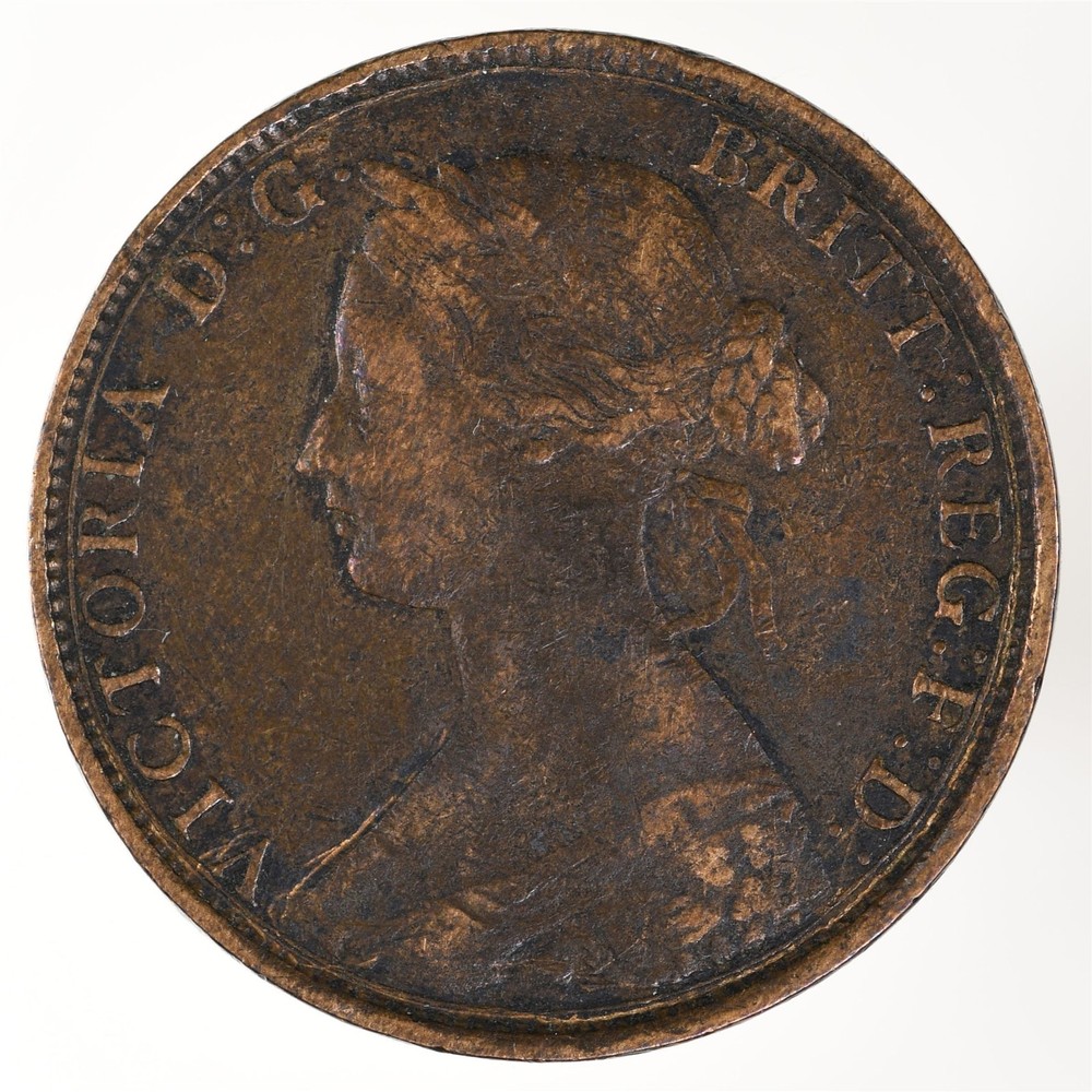 1862 Great Britain Half Penny KM#748.2