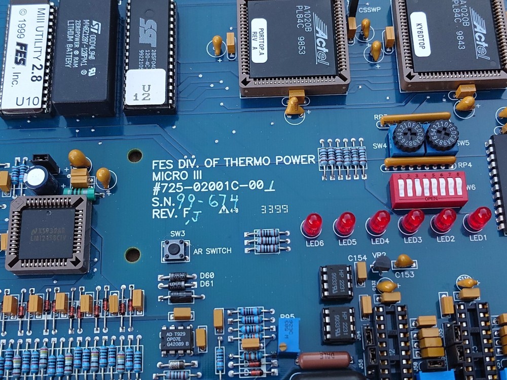 FES SYSTEMS MICRO III MAIN BOARD 725-02001C-00