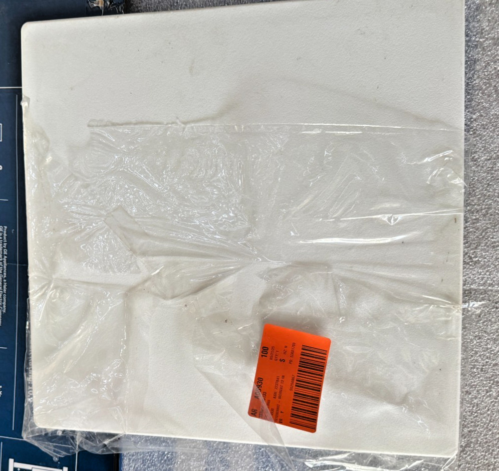 Morvat 12 in. x 12 in. White Plastic Drywall Access Panel
