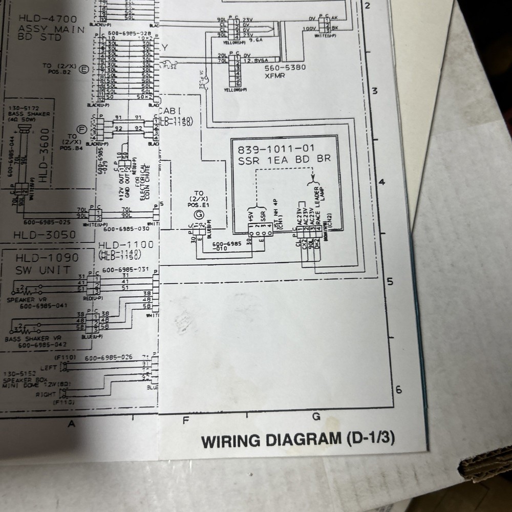 Missing HARLEY - DAVIDSON SEGA STD TYPE arcade game owners manual