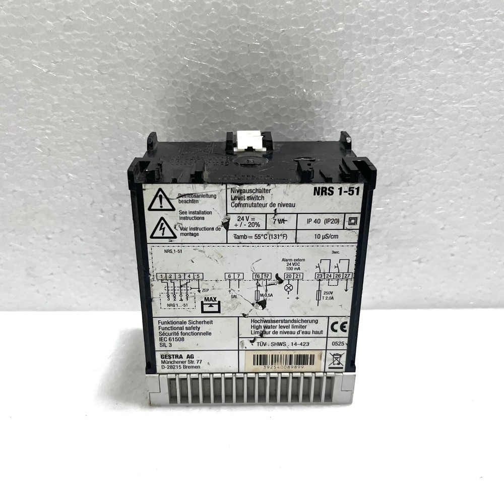 Flowserve Gestra NRS 1-51 High Water Level Control Indicator