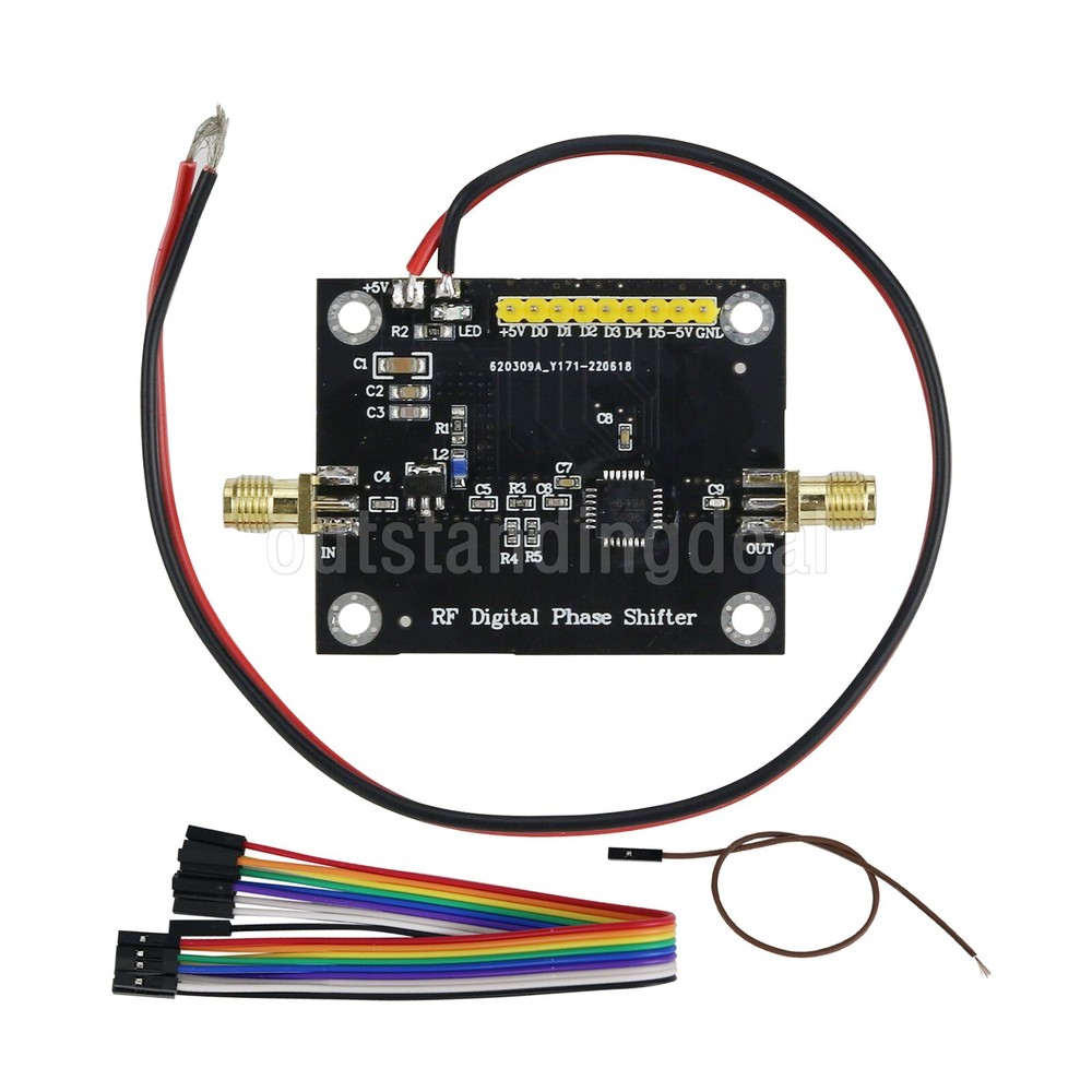 3-6GHz RF Digital Phase Shifter 6Bit Microwave Phase Shift Module SMA Connector-