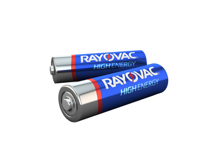 3 - Rayovac AAA High Energy Batteries 2 Pack 824-2K