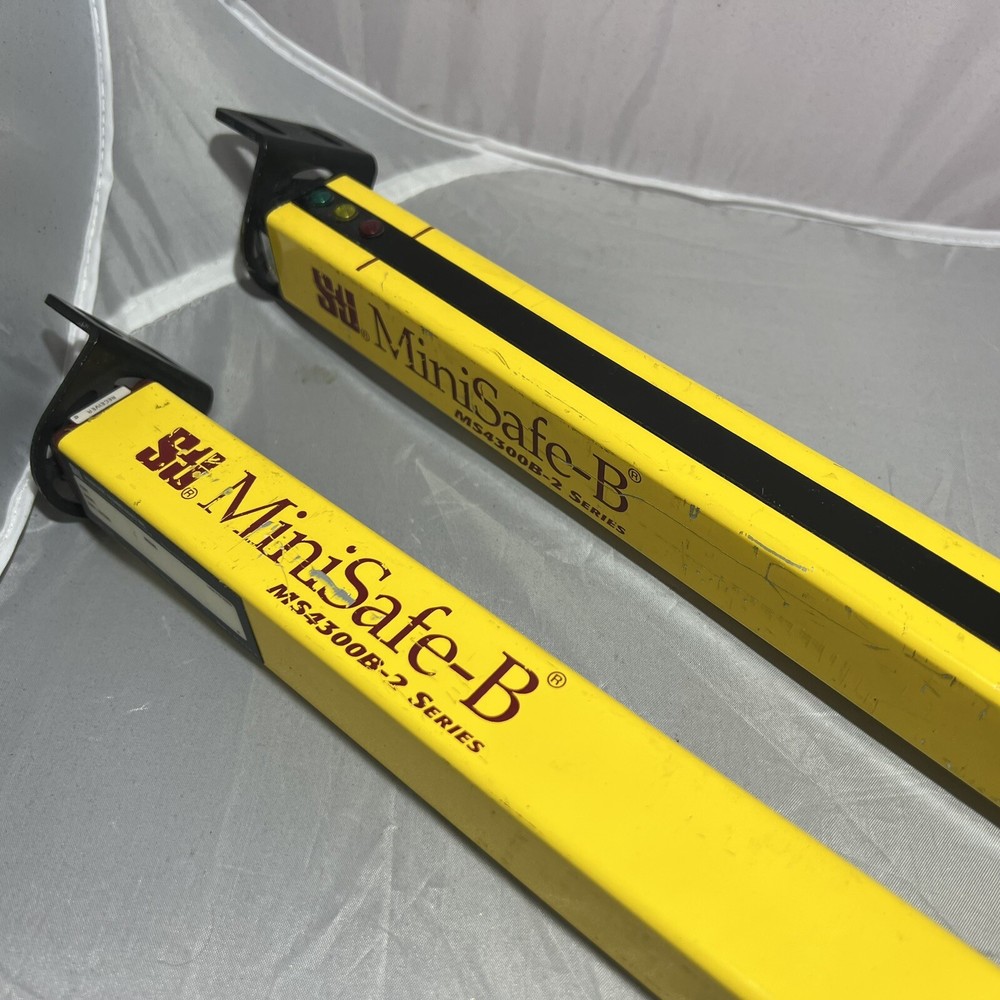 STI MINISAFE-B MS4300B-2 SERIES MS4324B-2 24" LIGHT TRANSMITTER & RECEIVER SET