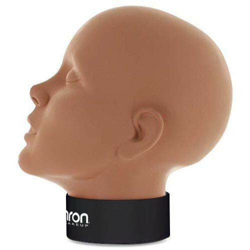 Practice Head makeup volunteer face vinyl mannequin face paint pro study Mehron